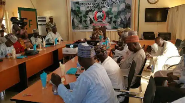 Photos: Nigerian Army Establishes A Media Centre In Maiduguiri